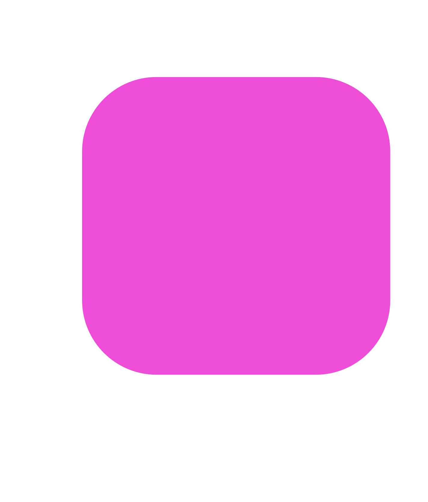 Hot Pink Square
